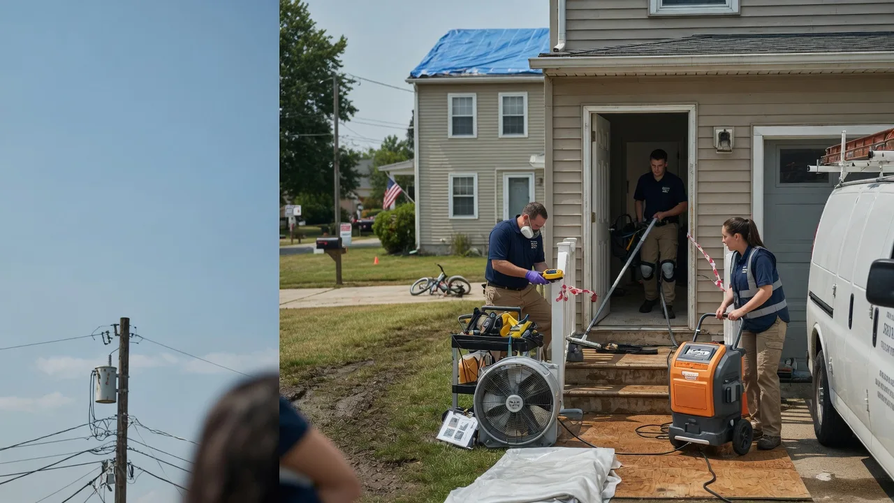 Water Damage Repair in Gassaway, WV near me